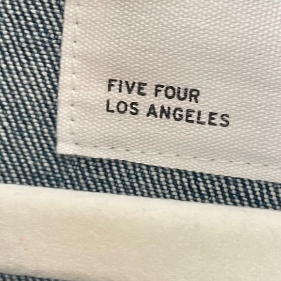 FF LA Five Four Los Angeles Denim Jean Jacket 2XL - Picture 4 of 9